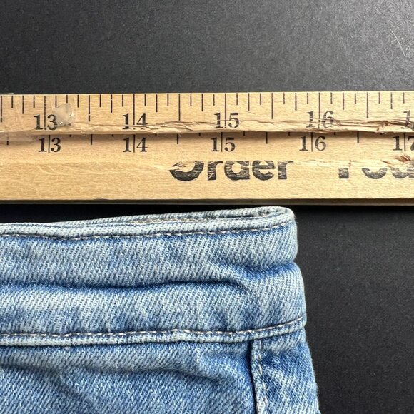 Adriano Goldschmid Jeans Womens 31x27* Isabelle Straight Crop Blue Denim Tag 31R - Picture 16 of 16